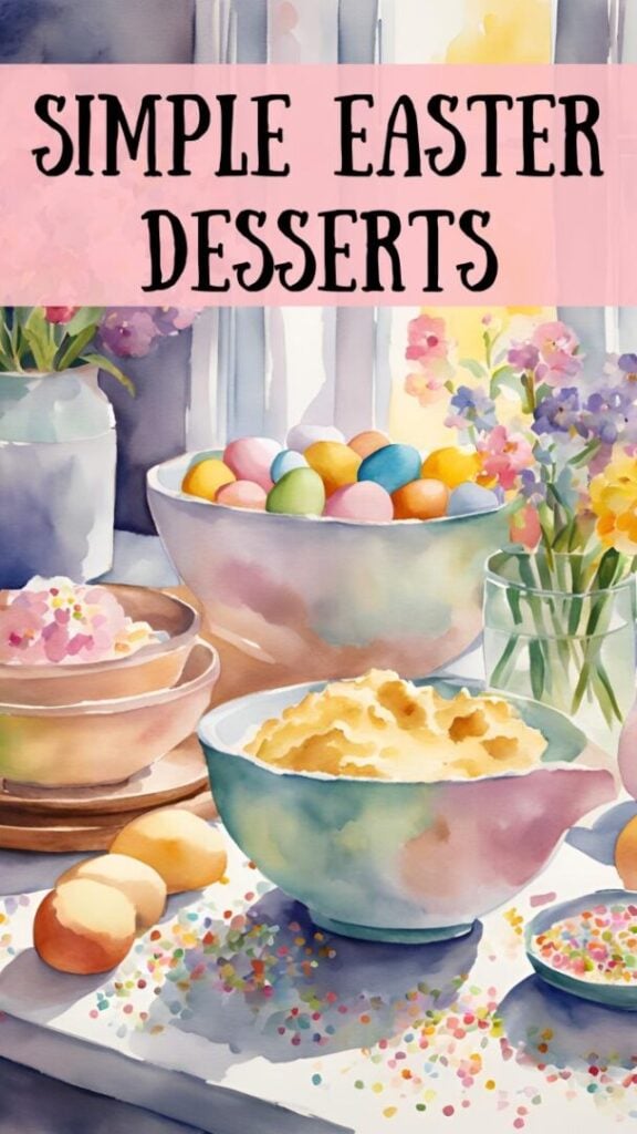 Simple Easter Desserts - Out of the Box Baking