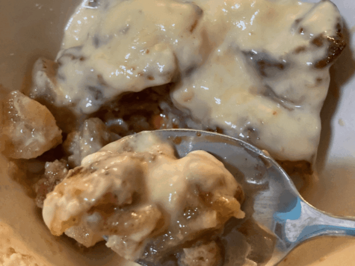 luscious bread pudding