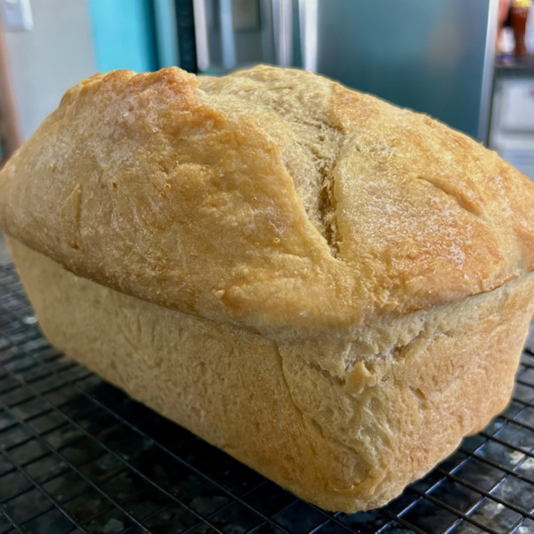 Soft Sourdough Discard Sandwich Loaf (Easy Hybrid Recipe)