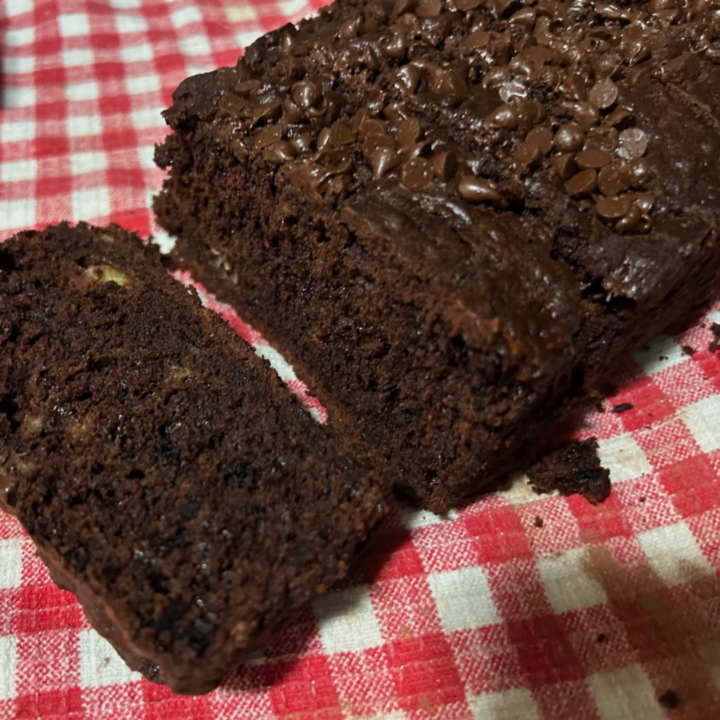 Black Forest Banana Bread