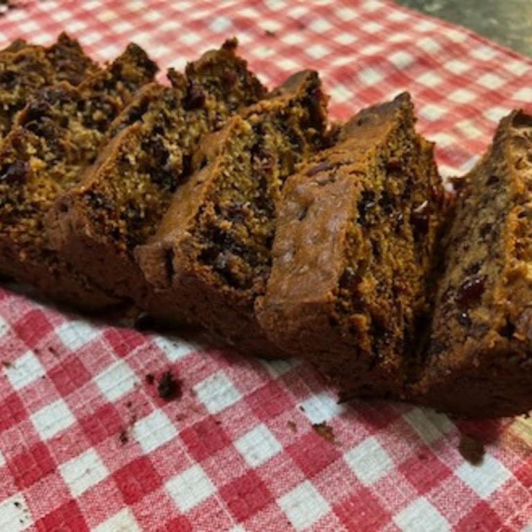 Black Forest Banana Bread