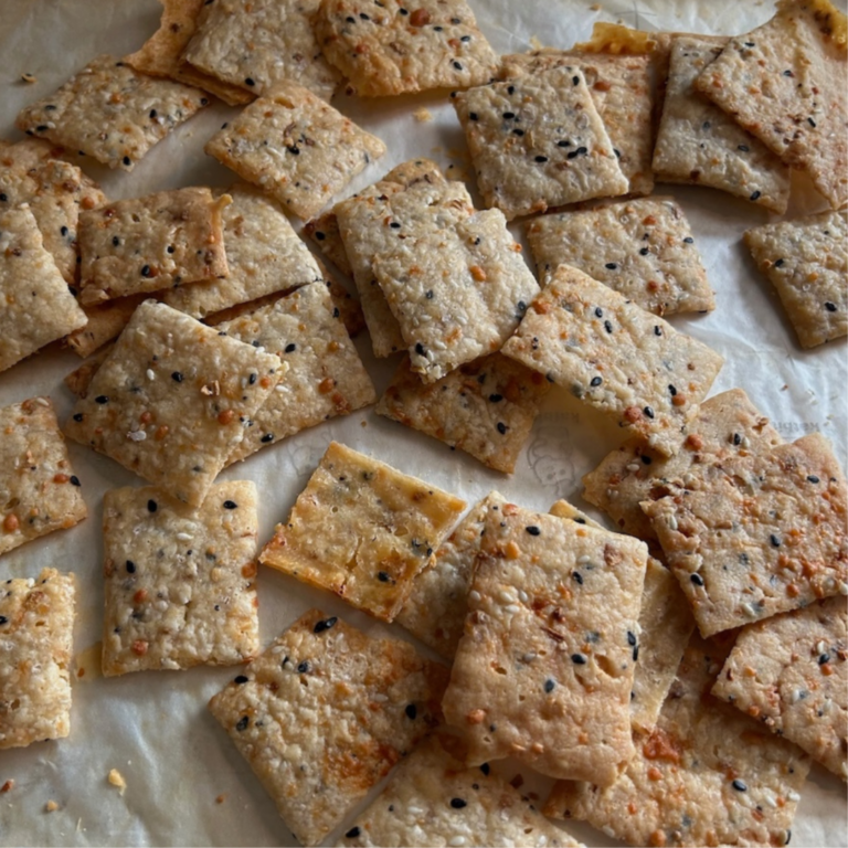 Sourdough Discard Crackers