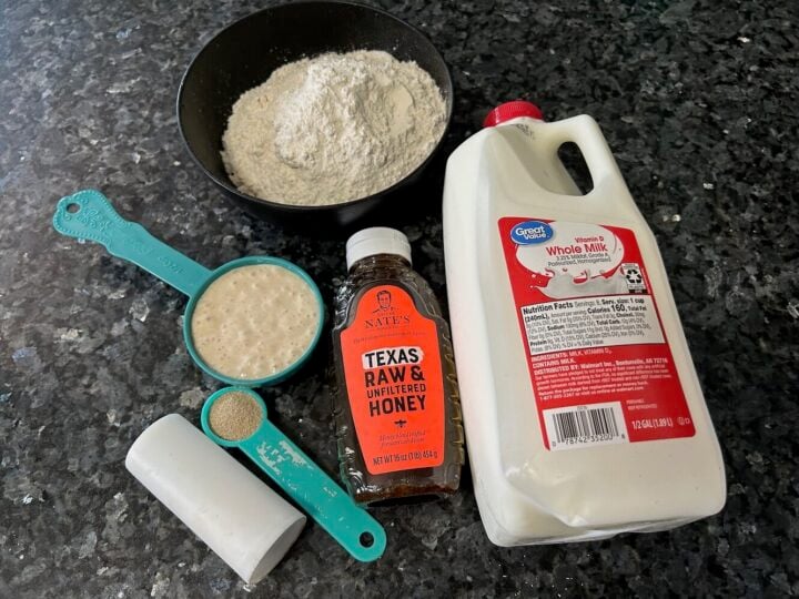 English muffin ingredients