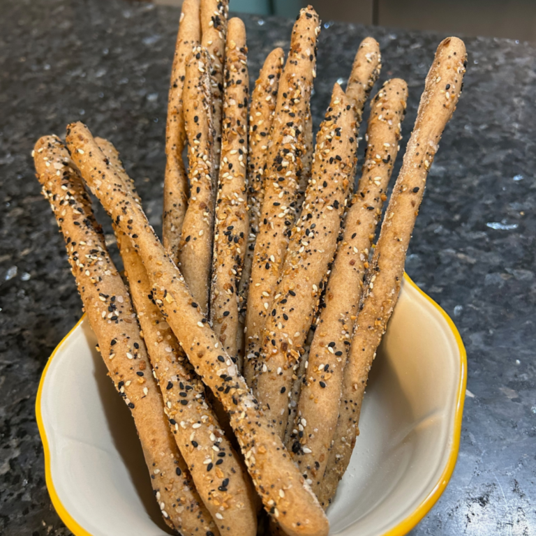 Sourdough Discard Breadsticks (Sourdough Grissini)