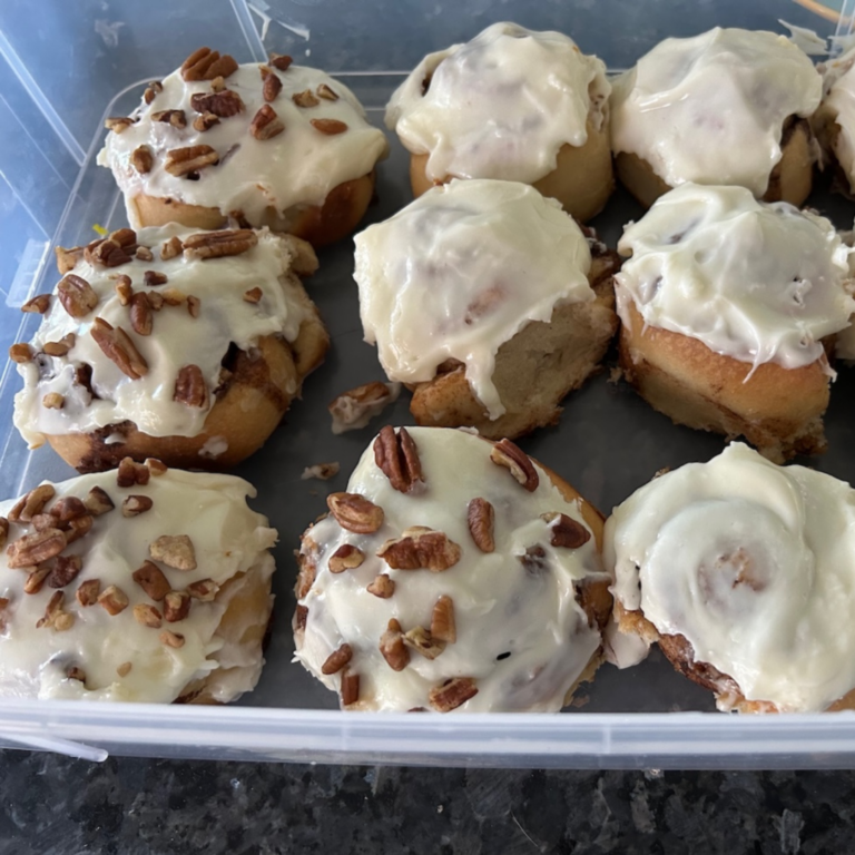 Easy Sourdough Cinnamon Rolls