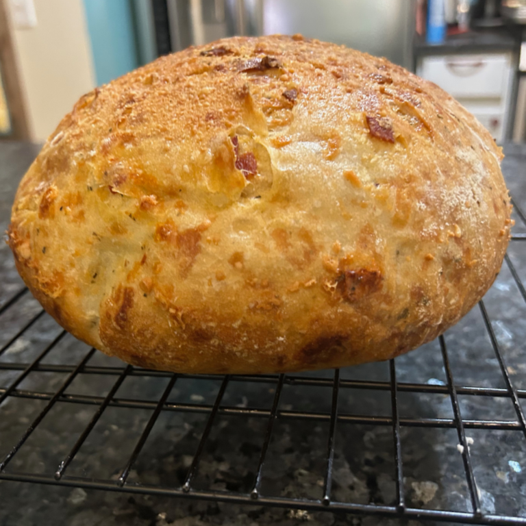 Pepperoni Mozzarella Sourdough (with Italian Herbs)