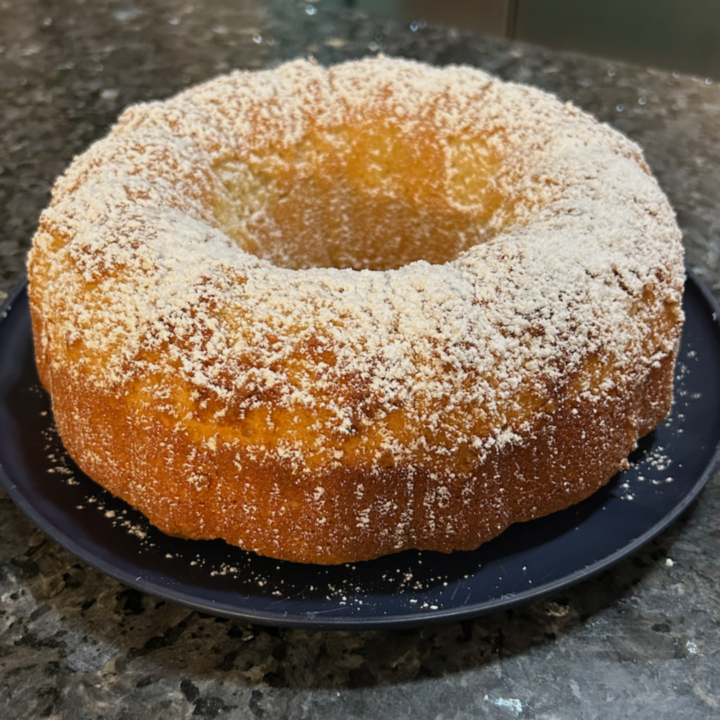 Sourdough Discard Pound Cake (from scratch)