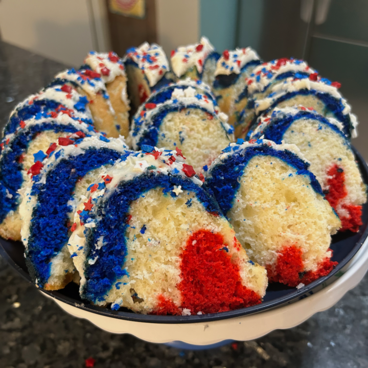 Star Spangled Bundt Cake