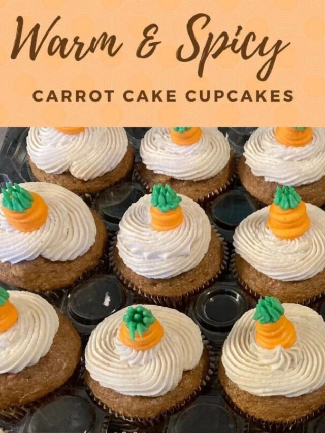 Delicious Carrot Cake Cupcakes