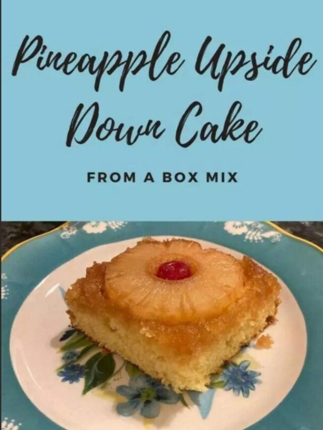 Pineapple Upside-Down Cake (Doctored Cake Mix)