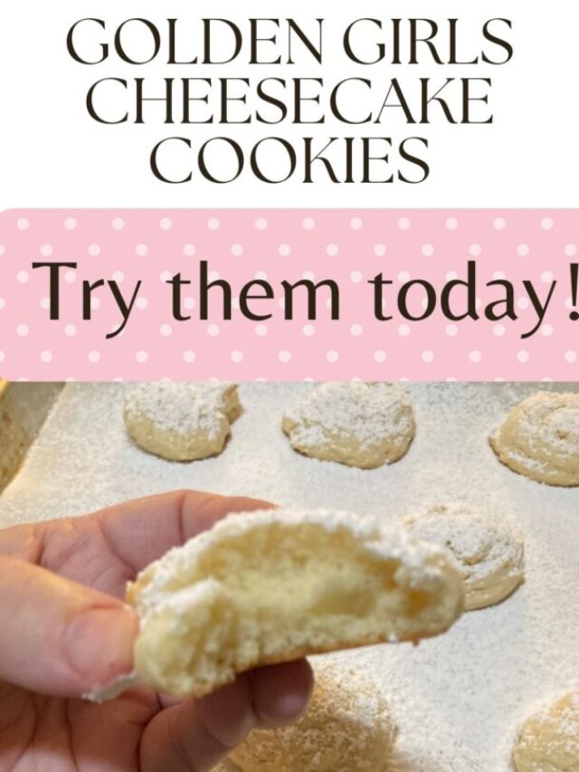 Golden Girls Cheesecake Cookies