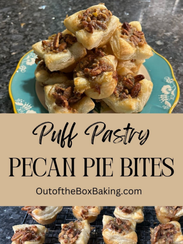 Puff Pastry Pecan Pie Bites