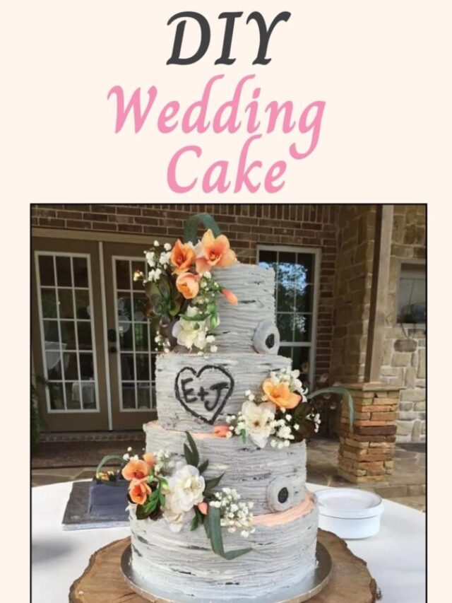 Easy DIY Wedding Cake (You Can Do It!)