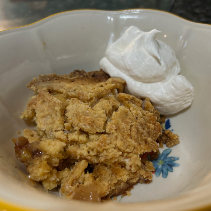 Dolly Parton's Apples and Bananas Dump Cake