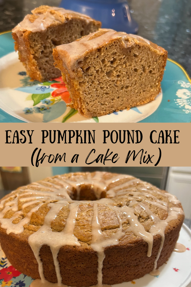 Easy Pumpkin Pound Cake (from a Cake Mix)
