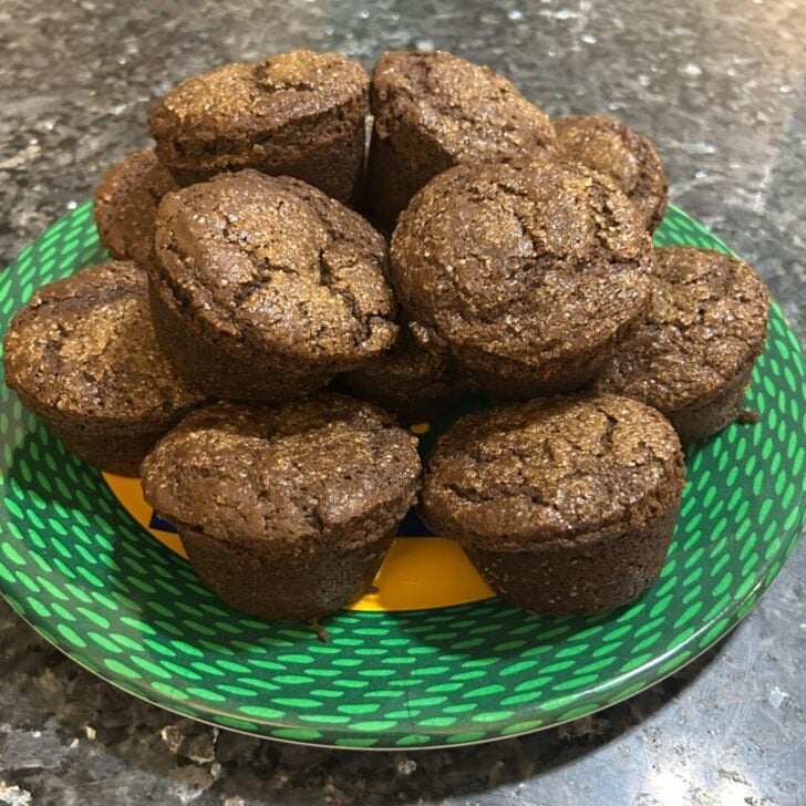 Rise and shine spice (molasses) muffins from Out of the Box Baking