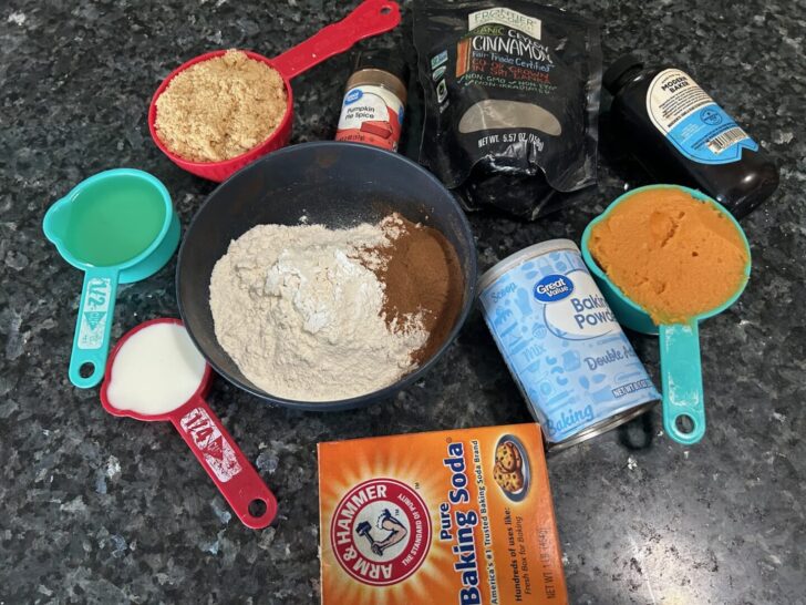 pumpkin spice cupcake ingredients