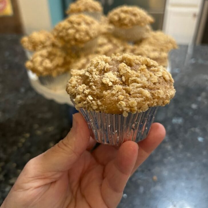 Sweet Potato Muffin with Oat Streusel Topping