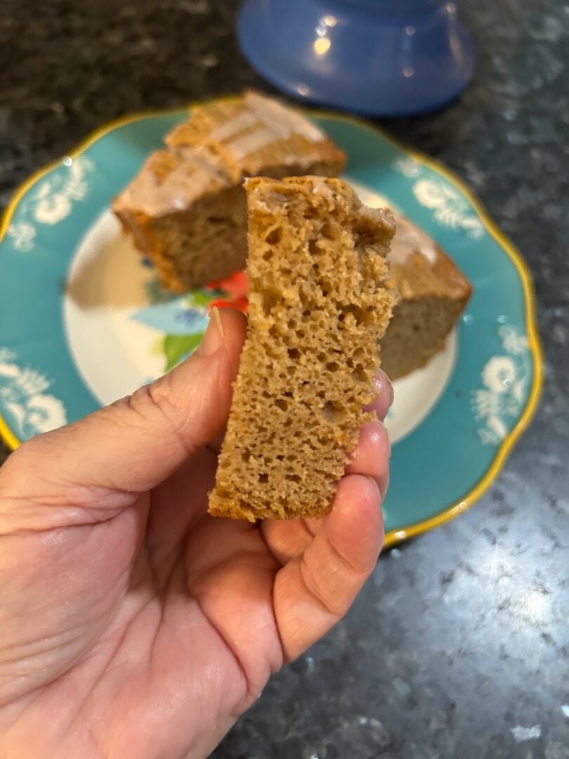 inside of pound cake
