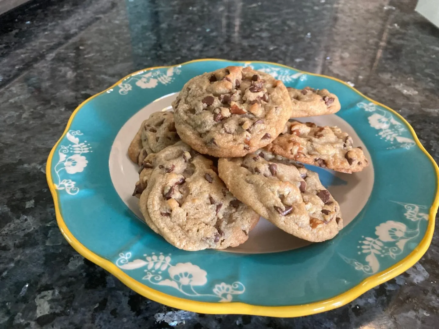 cookies on plate