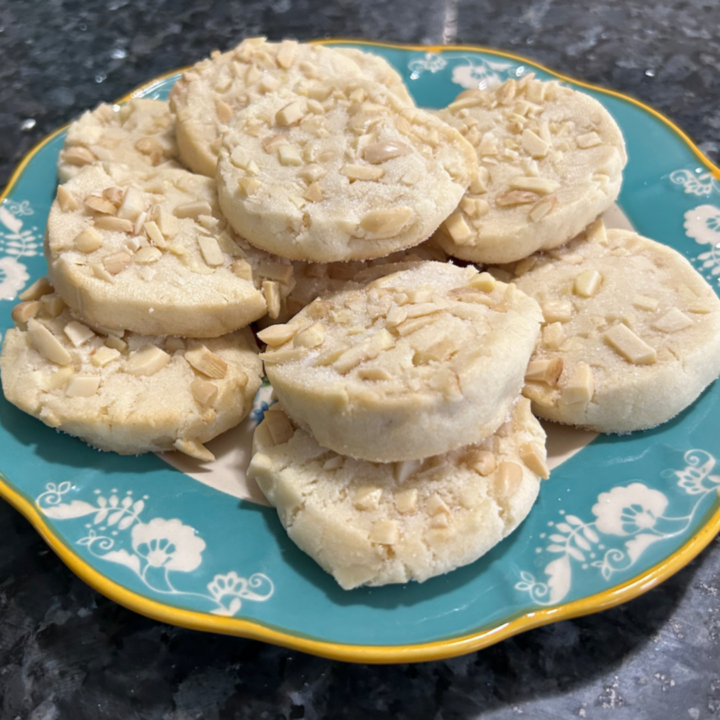 Creamy Almond Cake Mix Cookies