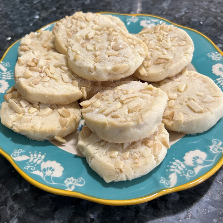 Creamy Almond Cake Mix Cookies