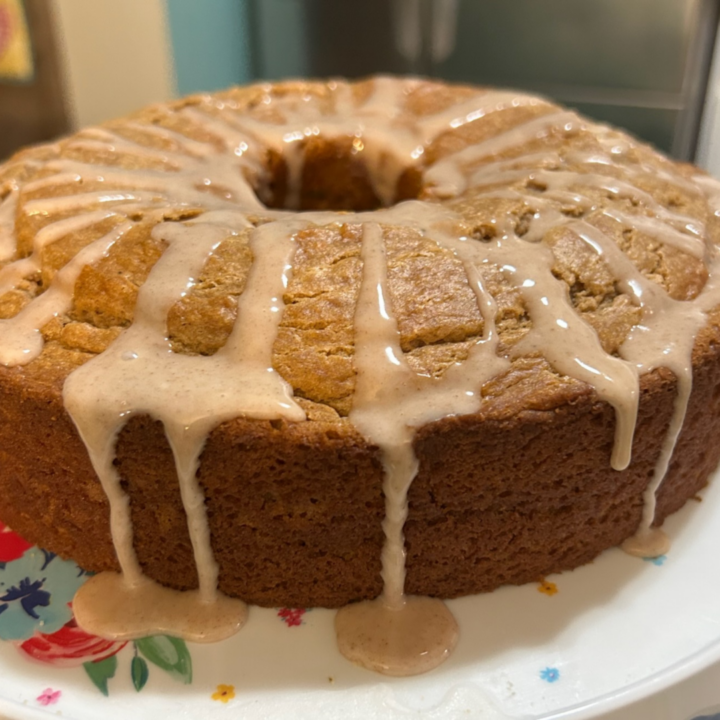 Pumpkin Pound Cake (Doctored Cake Mix)