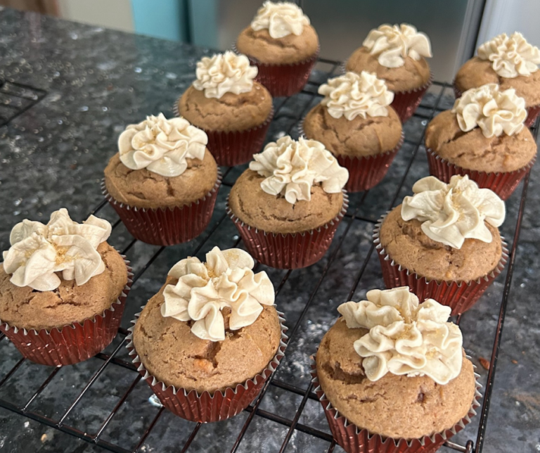 Pumpkin Spice Cupcakes | Best Fall Cupcake Recipe with Coffee Buttercream