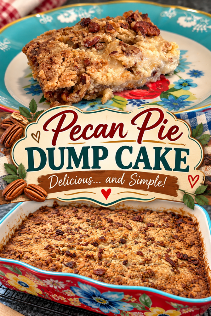 Pecan Pie Dump Cake