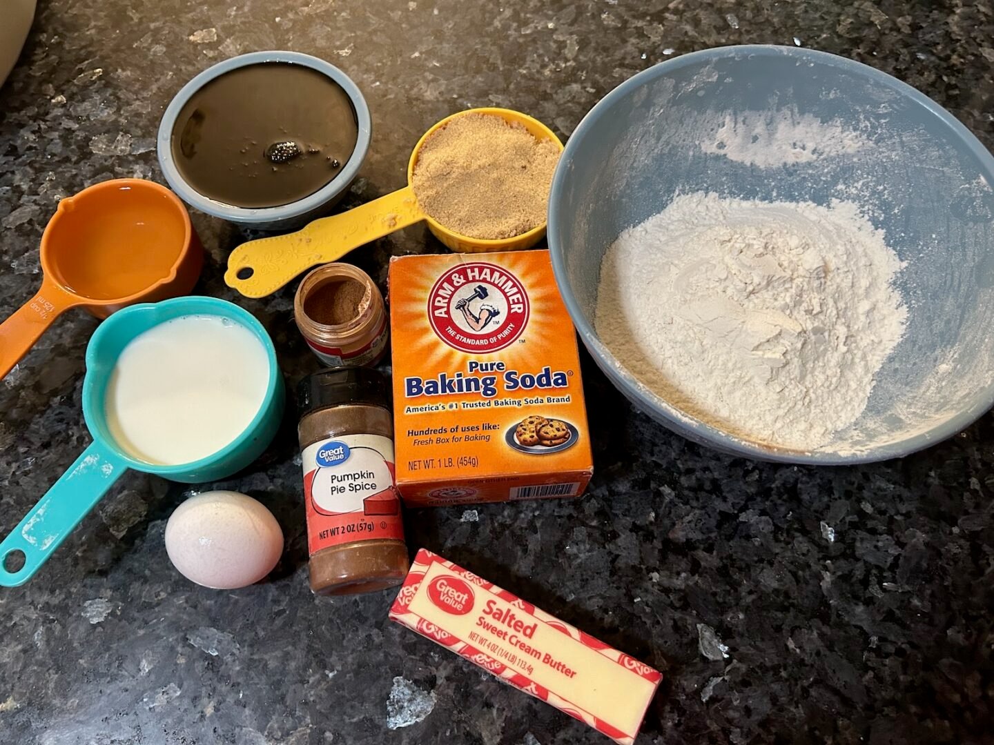 Jamaican Sticky Gingerbread ingredients