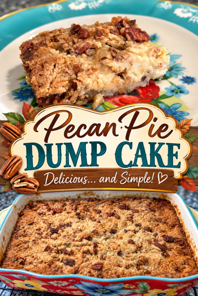Pecan Pie Dump Cake