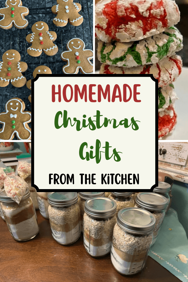 Homemade Christmas Gifts from the Kitchen Pin for Pinterest