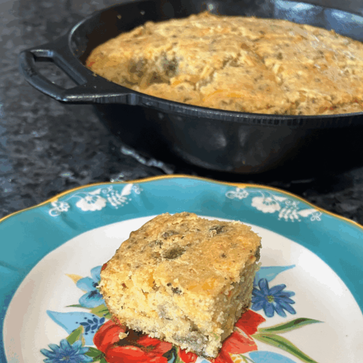 Foolproof Mexican Skillet Cornbread