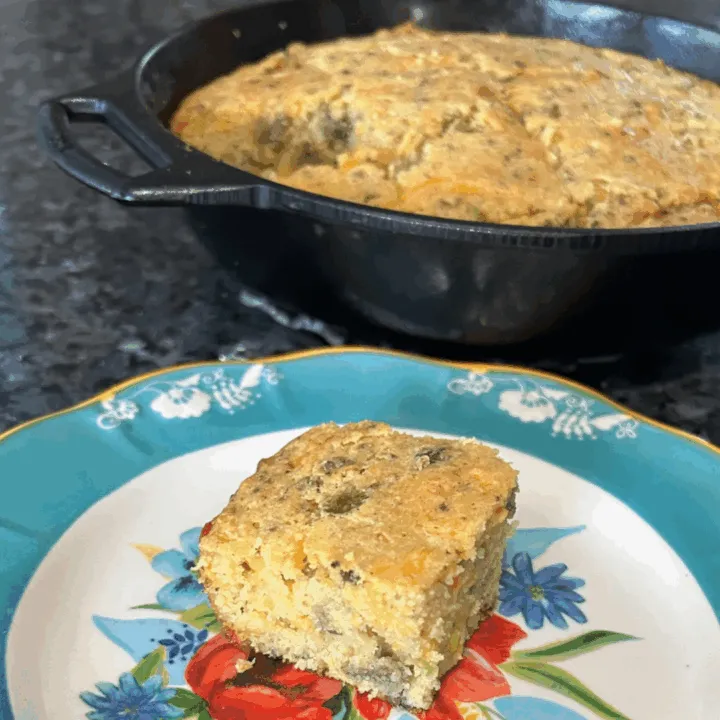 Foolproof Mexican Skillet Cornbread