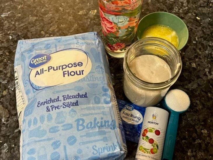 sourdough ingredients