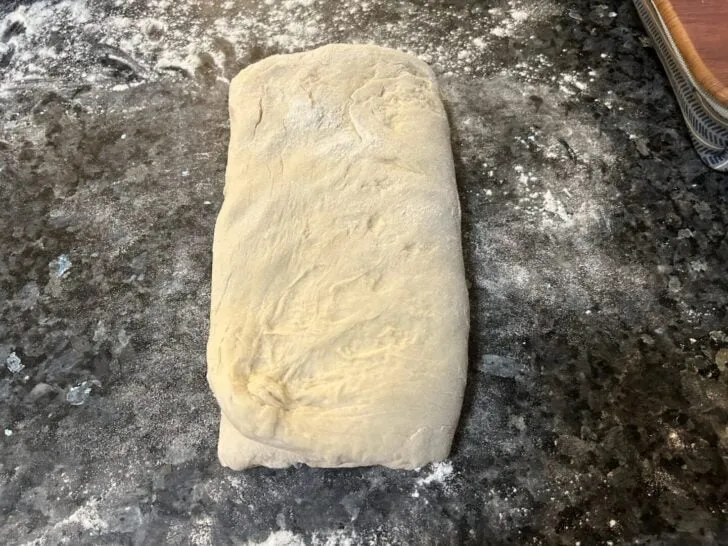 dough folded envelope style