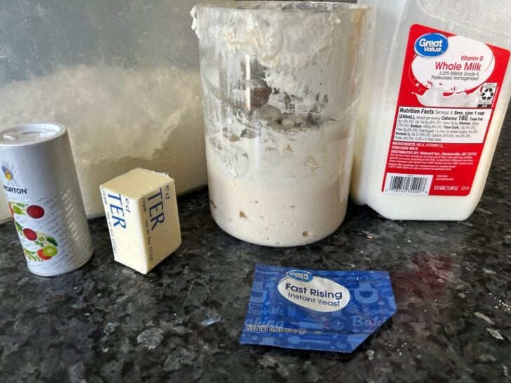 some of the bread ingredients you'll need