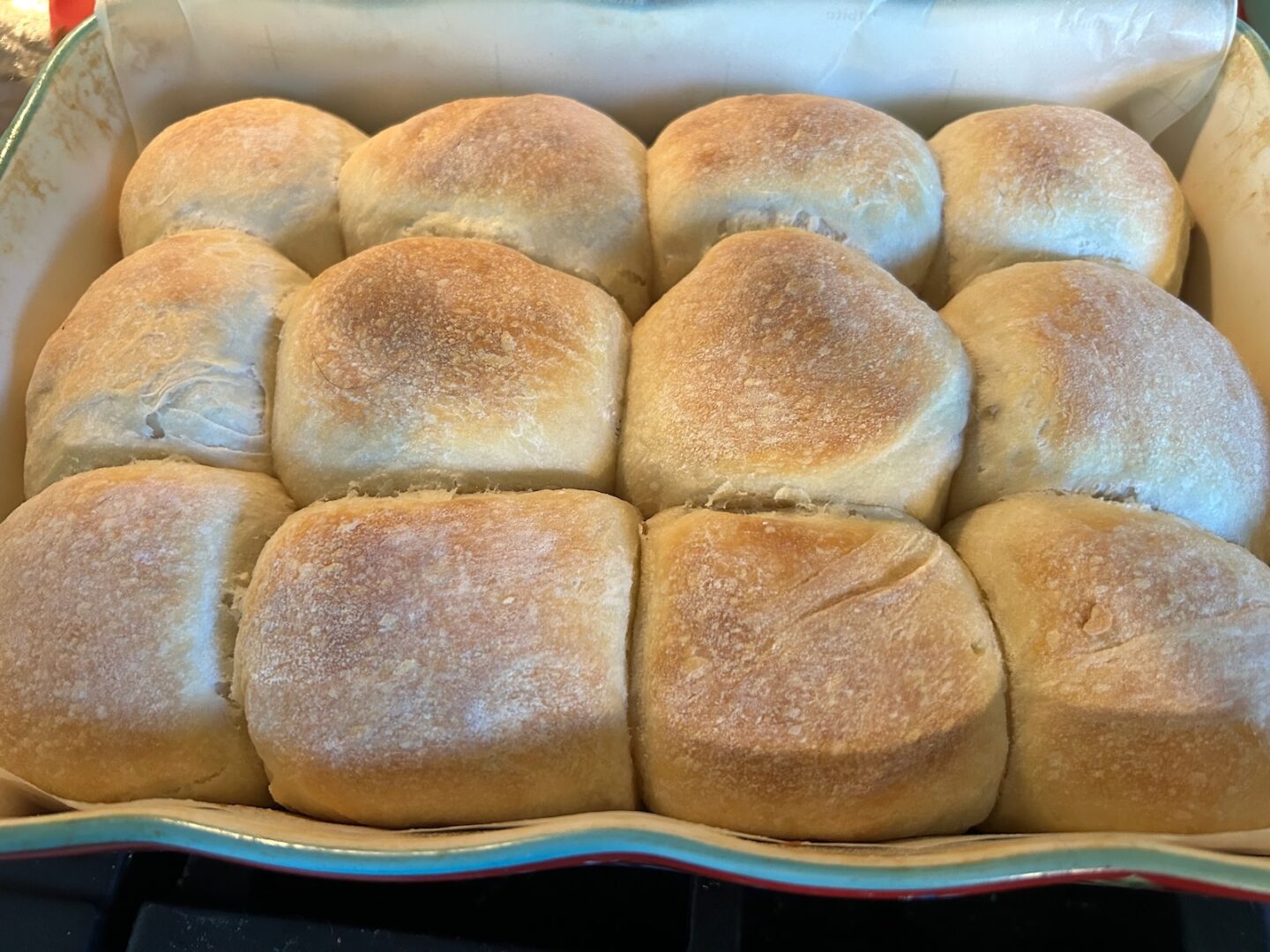 baked dough rolls
