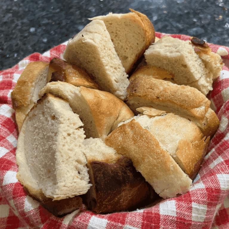 Simple Croissant Sourdough Loaf