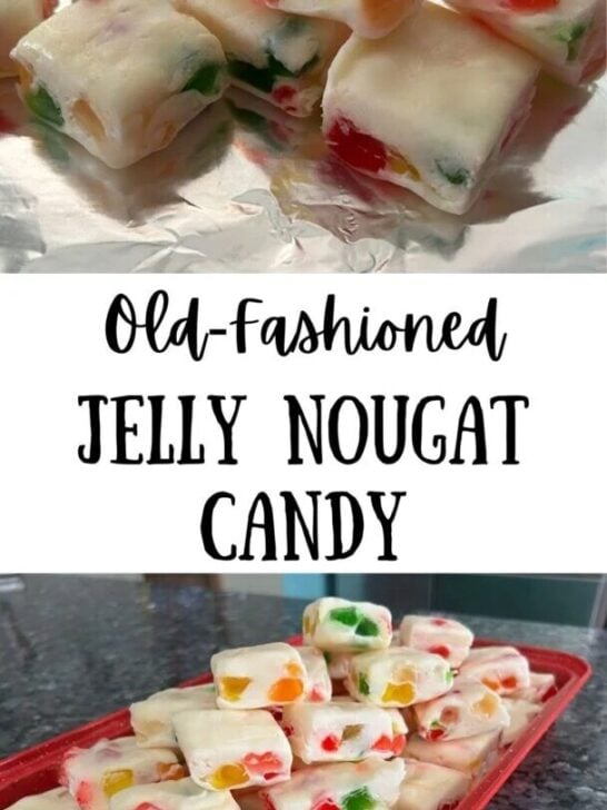 Old-Fashioned Jelly Nugat Candy