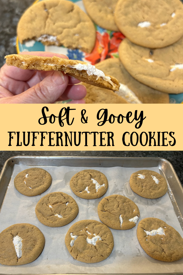 fluffernutter cookies pin for pinterest