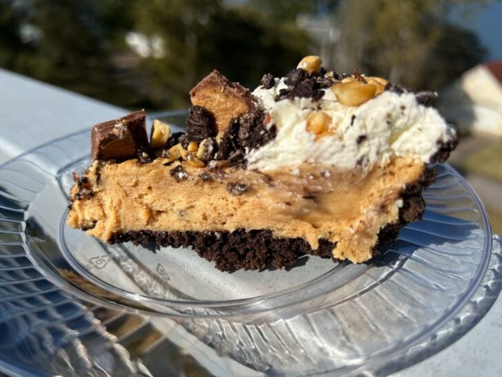 slice of peanut butter pie