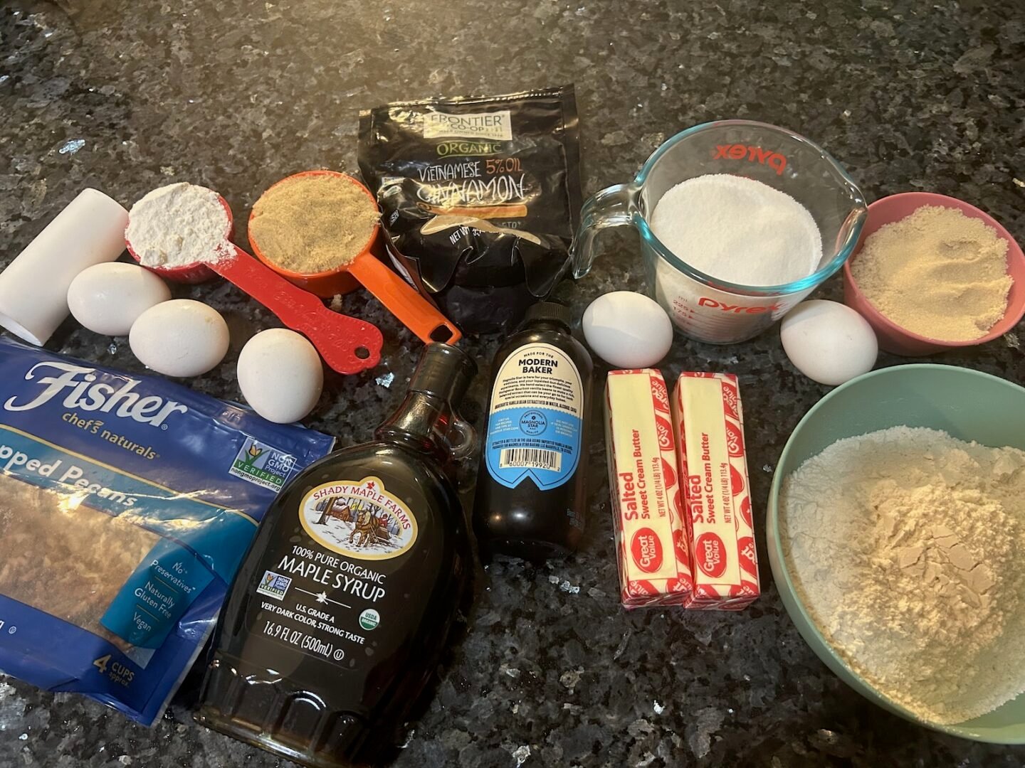 pecan pie snickerdoodle bar ingredients