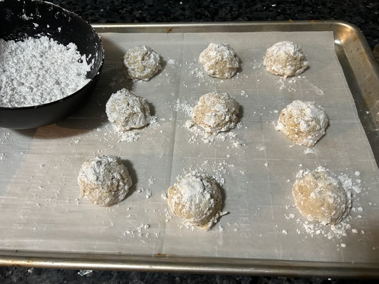 Snowball Cheesecake Cookies (Coconut Golden Girls)