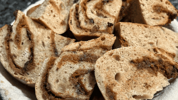 Image for Pumpkin Spice Swirl Sourdough Loaf