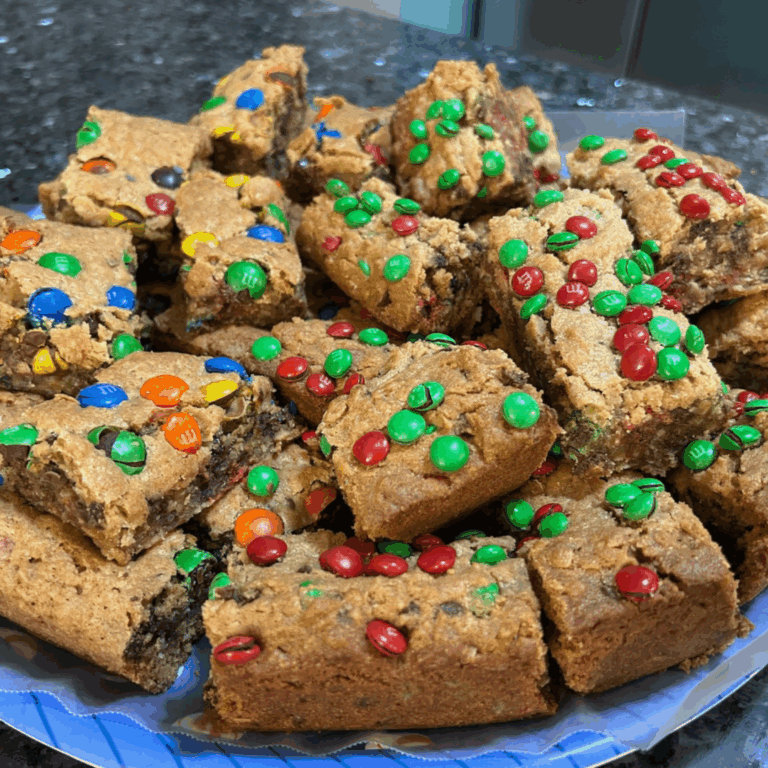 Monster Cookie Bars
