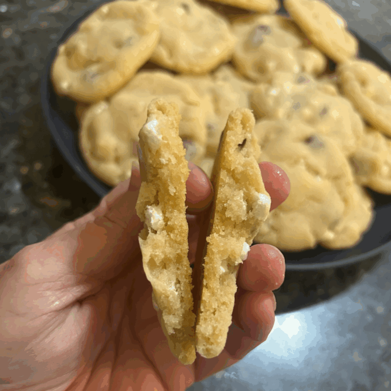 Mrs. Claus’ Marshmallow Meltaway Cookies