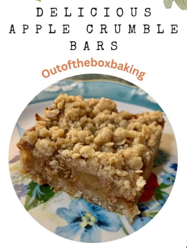 Delicious Apple Crumble Bars
