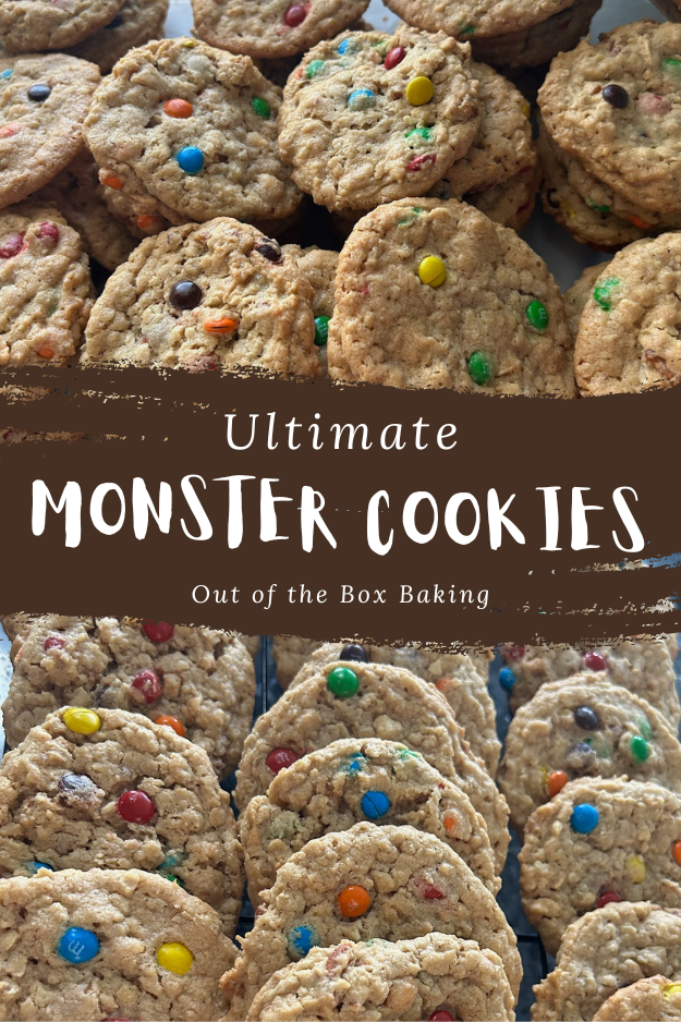 Ultimate Monster Cookies pin for Pinterest