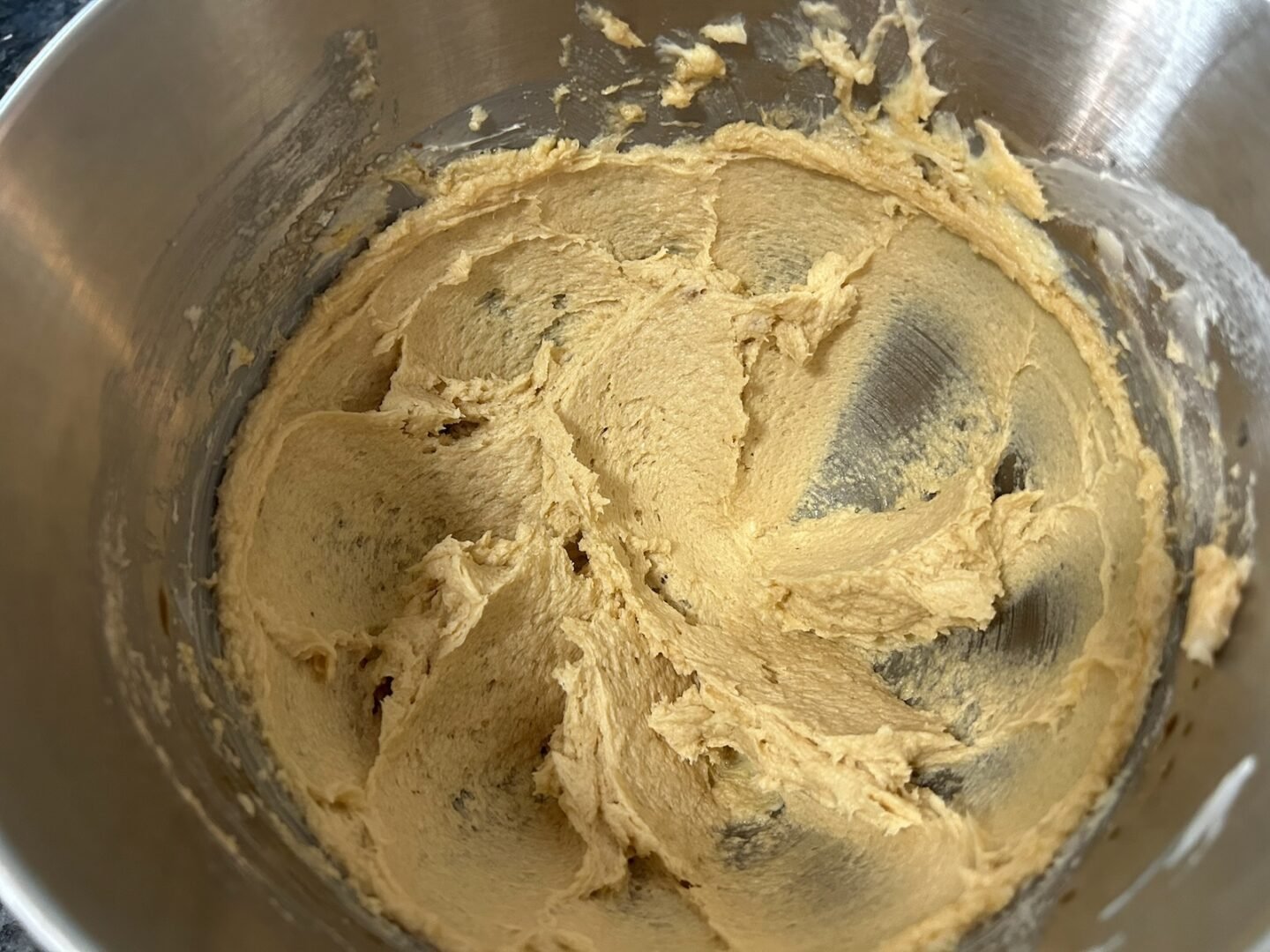 Spanish Peanut Chocolate Chip Cookie dough